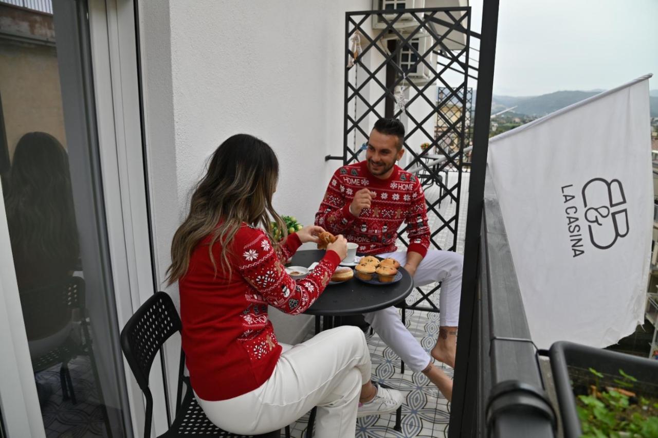 La Casina B&B Marina di Schiavonea Bagian luar foto